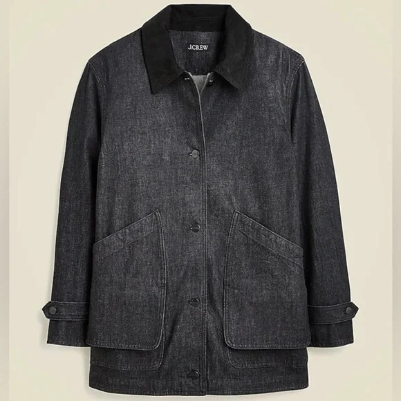 J.Crew Denim Barn Jacket size small NWT - Picture 1 of 7